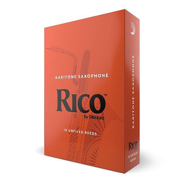 Palheta Sax Barítono 2.0 (10 Peças) D Addario Rico RLA1020
