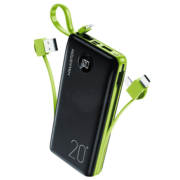 Carregador Portátil Power Bank 20.000mAh Universal YD-05 H'Maston