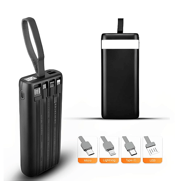 Carregador Portátil Power Bank 20.000mAh Universal YD-06 H'Maston