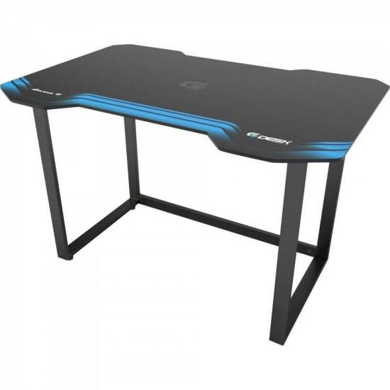 Mesa Gamer Fortrek HMG01 Preta/Azul