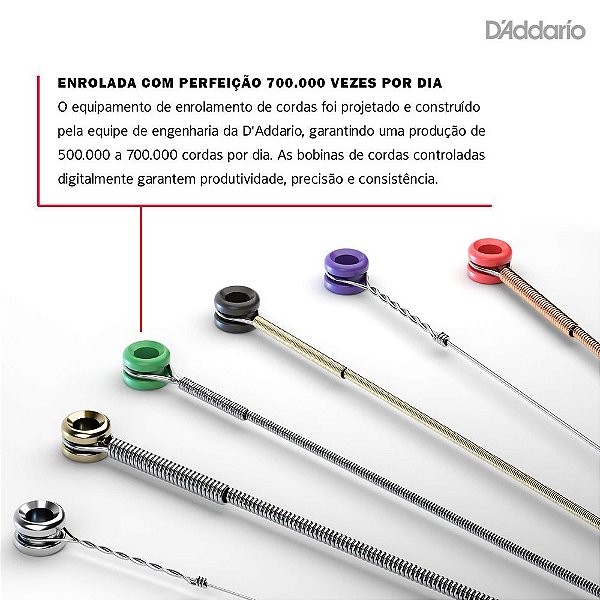 Encordoamento Baixo 8C 45-100 D Addario XL Nickel EXL170-8