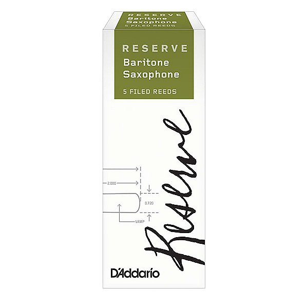 Palheta Sax Barítono 3.0 (5 Peças) D Addario Reserve DLR0530