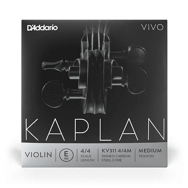 Corda Avulsa Para Violino MI D Addario Kaplan Vivo KV3114/4M
