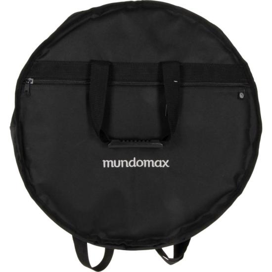 Capa para Prato de Bateria Extra Luxo Nylon 600 Preta Mundomax