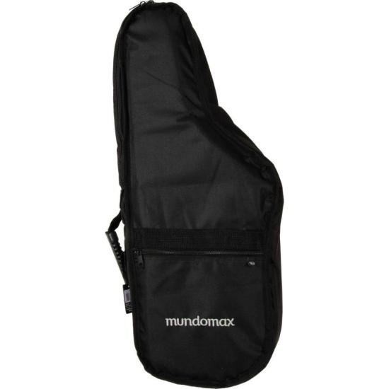 Capa para Sax Tenor Extra Nylon 600 Preta Mundomax