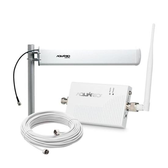 Kit Mini Repetidor Celular Aquário RP-2160 2100MHz Azul