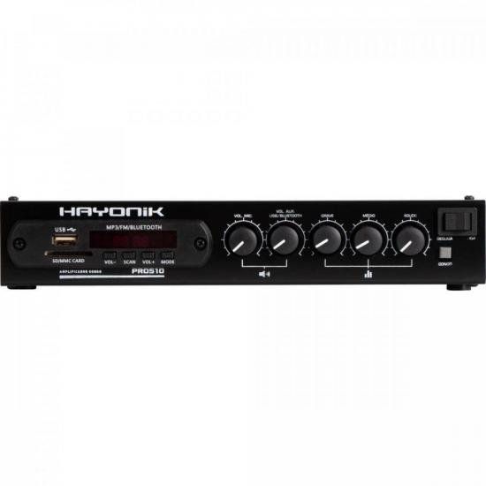 Amplificador Hayonik PRO510 50W RMS Com Gongo