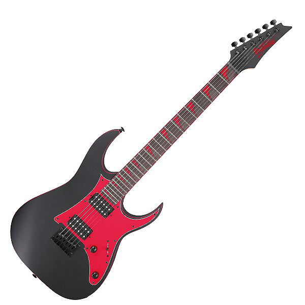 Guitarra 6C RG GIO Black Flat Ibanez RG Series GRG131DX-BKF
