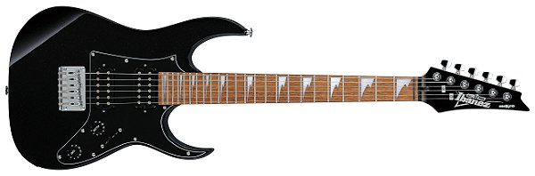 Guitarra 6C RG GIO Black Night Ibanez RG Series GRGM21-BKN