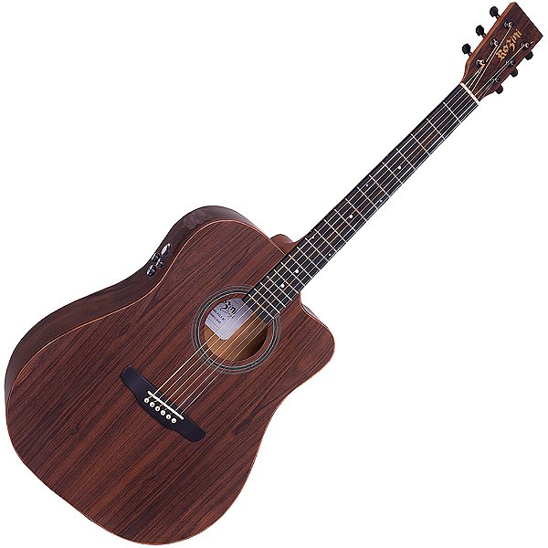 Violão Eletroacústico Rozini Folk 6 Cordas Cutaway Fosco RX315 RE2 F.CT.LP