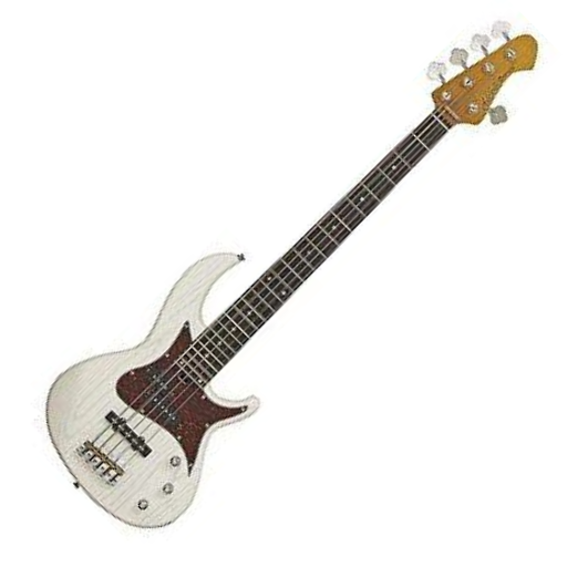 Contrabaixo Aria Pro II 313-MK2/5 Detroit 5 Cordas Open-Pore White