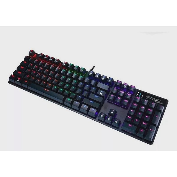Teclado Gamer Mecânico Bright GTC564 Preto