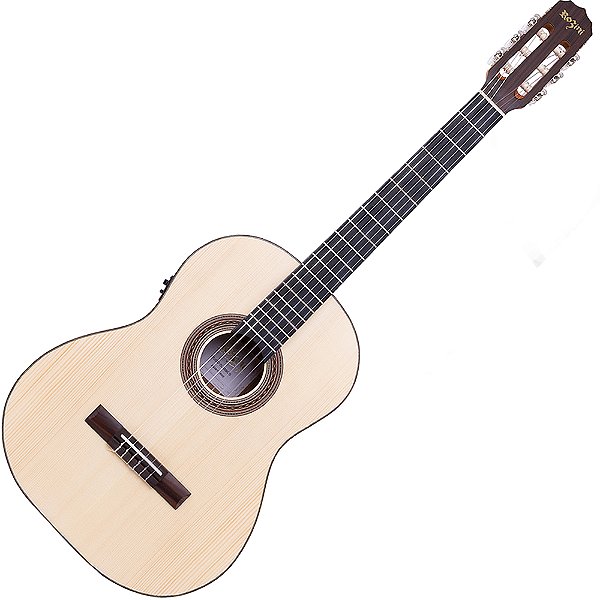 Violão Elétrico Nylon Rozini RX210 FC2 FLP Fishman Classica II