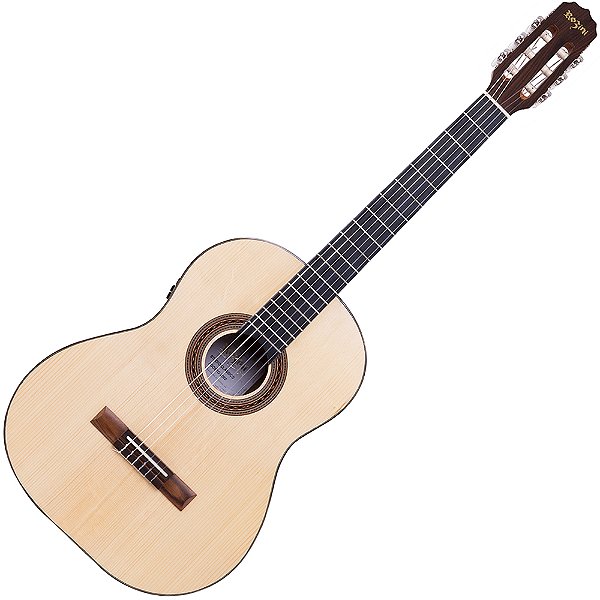 Violão Studio Clássico Elétrico Ativo Nylon Rozini RX210 RE2.N.LP