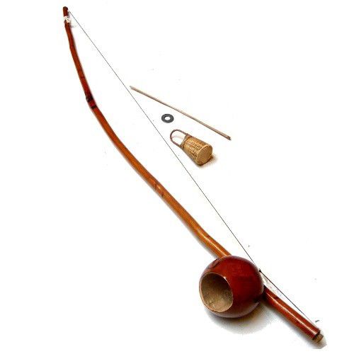 Berimbau Profissional Grande Gope Verniz Completo 5009M