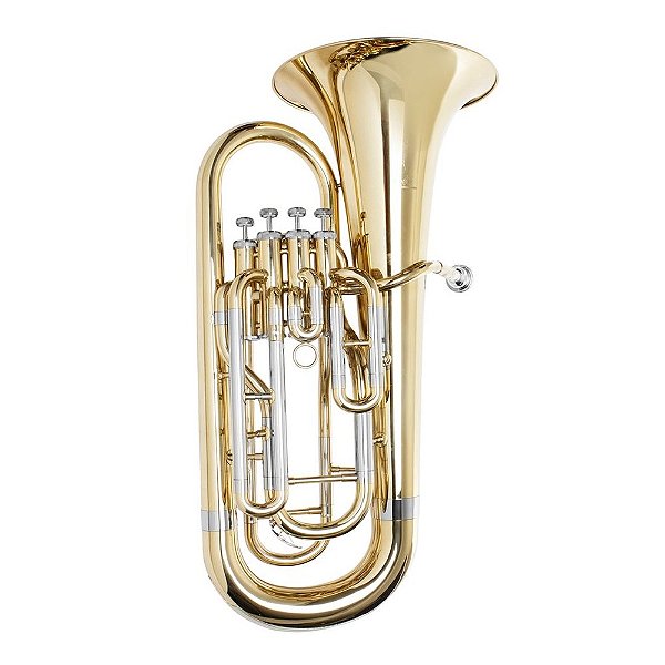 Kit Eufonio/ Bombardino 4 Pistos Em Sib Eagle Eup664