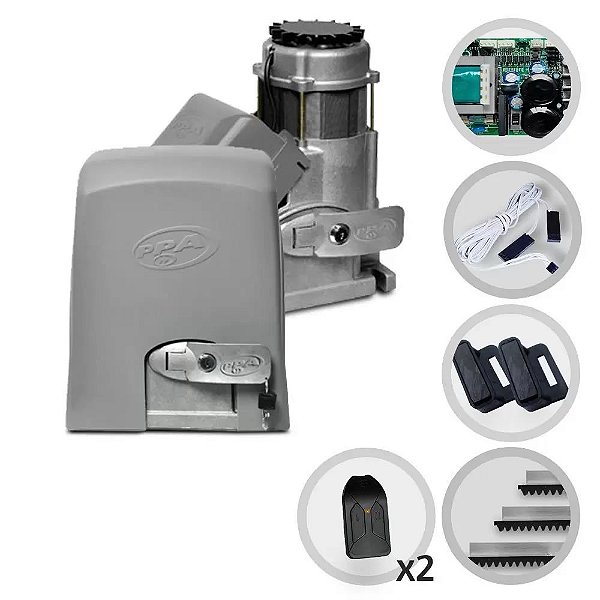 Kit Motor de Portão Industrial PPA DZ 1500 Jet Flex Facility