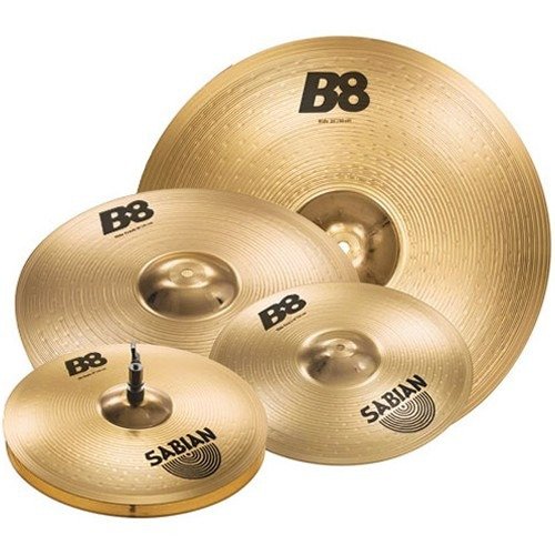 Kit De Pratos Profissional 8  14  16  20 Liga B8 Zzp5 Sabian