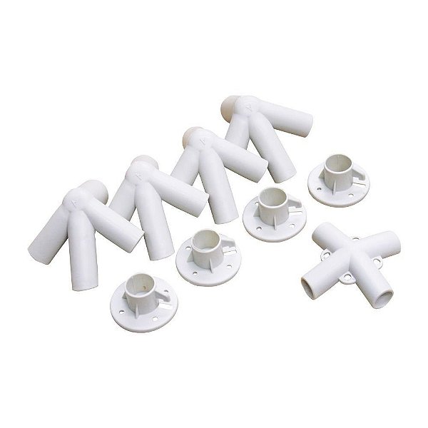Kit Conexões Nautika Para Gazebos Tendas