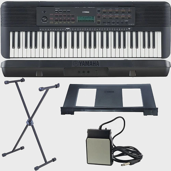 Kit Teclado Yamaha Arranjador Psr-e273 61 Teclas + Acessório
