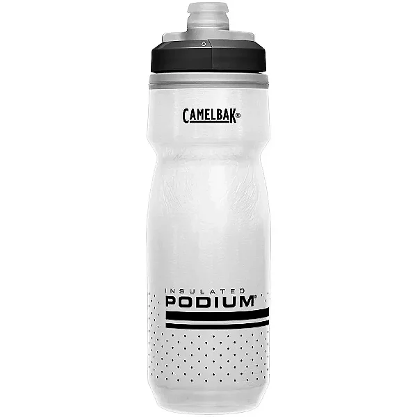 Garrafa Camelbak Podium Chill 620ml Branco / Preto