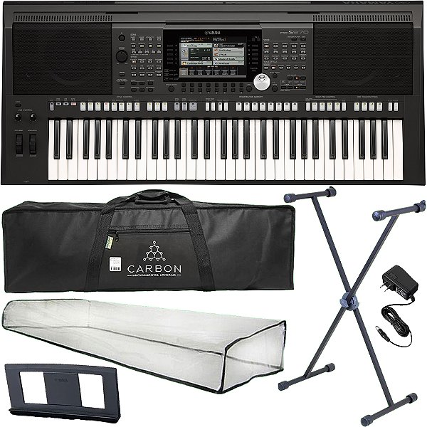 Kit Teclado Arranjador Yamaha Psr-s970 Multi Funções Serie S Tx01