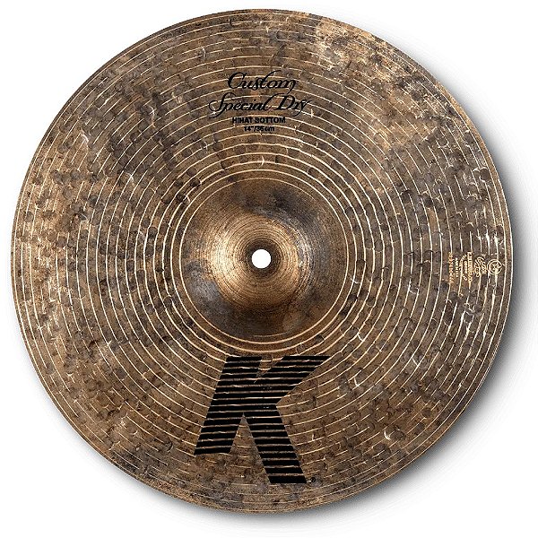 Prato Chimbal Zildjian K Custom Special Dry 14" Hi-Hat K1408