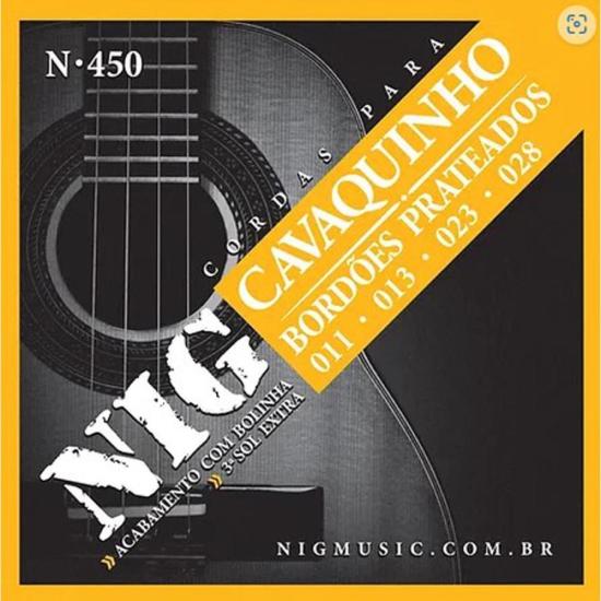 Encordoamento Para Cavaco .011 N450 NIG