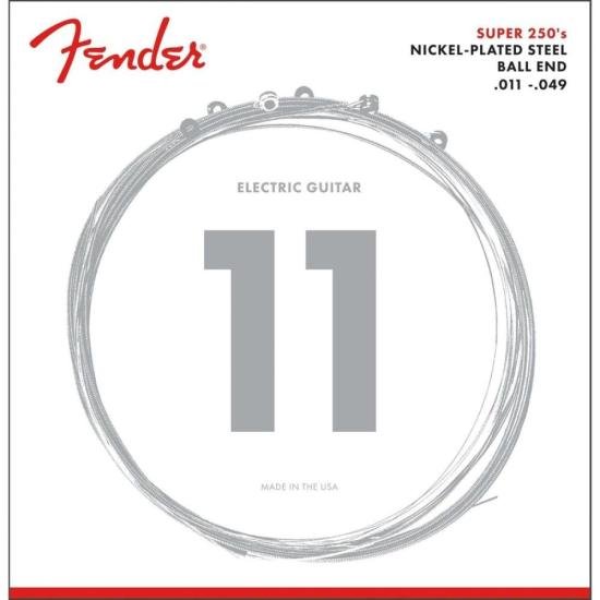 Encordoamento Fender .011 250M Para Guitarra Aço Niquelado
