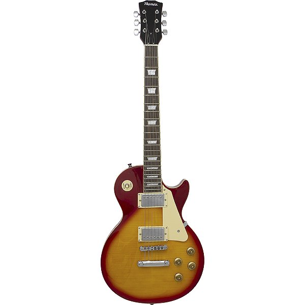 Guitarra Elétrica Les Paul Lp Thomaz Teg 430 Cherry