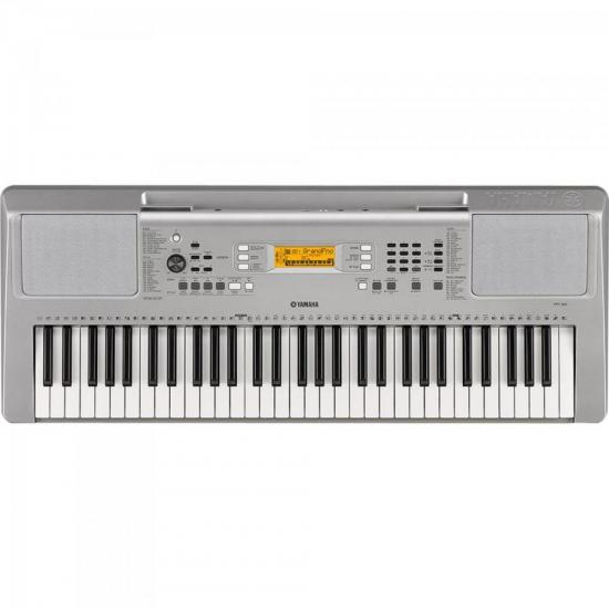 Teclado Yamaha Arranjador YPT-360 Prata