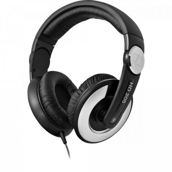 Fone De Ouvido Sennheiser HD205 II West Preto