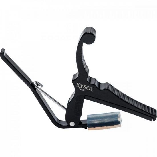 Capotraste para Guitarra 6 Cordas KGEBA Preto KYSER