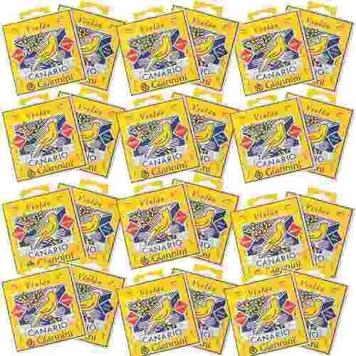 Kit 2 Caixas De Encordoamento Giannini Aço + Nylon Canário