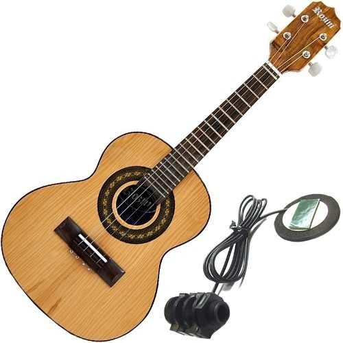 Cavaquinho Eletroacústico Natural Brilhante Rozini Rc09