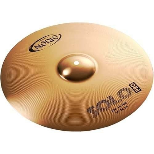 Prato Para Bateria Hi Hat 14 Pol Solo Pro Pr14ht Orion
