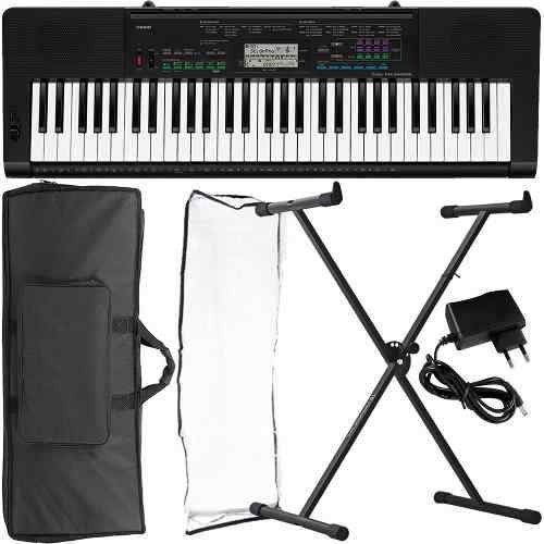 Kit Teclado 61 Teclas Multi Funções Casio Ctk3200sk Envio24h