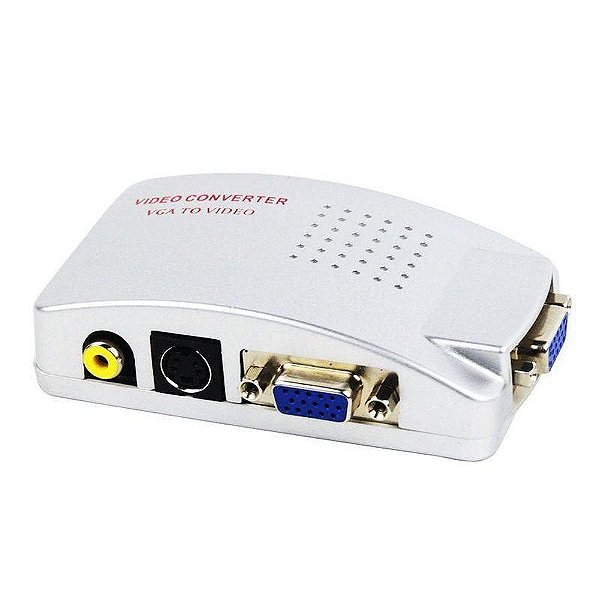Conversor Adaptador Vga Para Rca S-vídeo Av Envio 24h