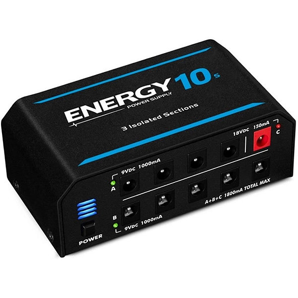 Fonte Para 10 Pedais Energy 10s Landscape C/ Centro Negativo