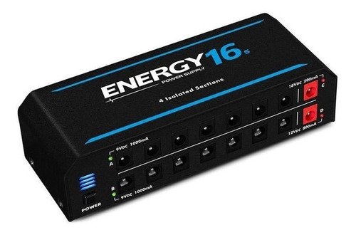 Fonte Pedal Pedais Energy E16s 9v 2400ma Bivolt Landscape