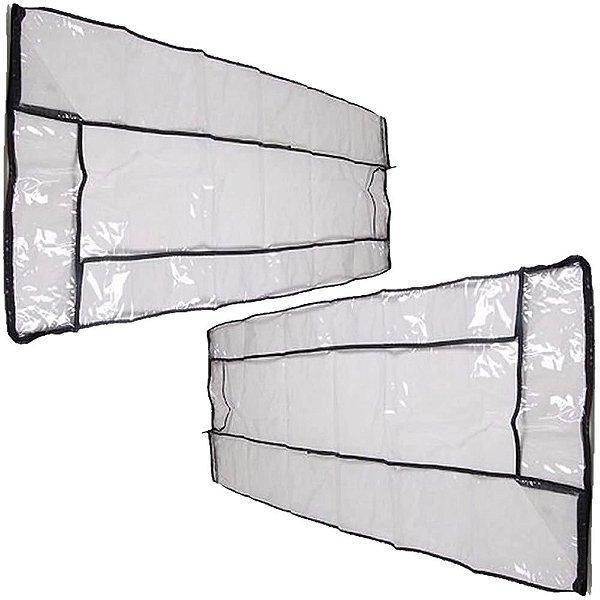 Kit 2 Capas Transparente Cobertura Para Teclado 5/8 E 7/8