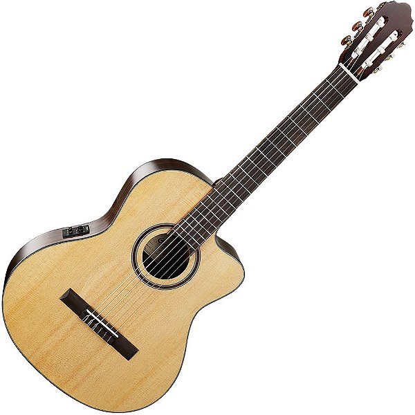 Violão Cort Ac160cf Nylon Eletroacústico Cutaway Fishman Nat