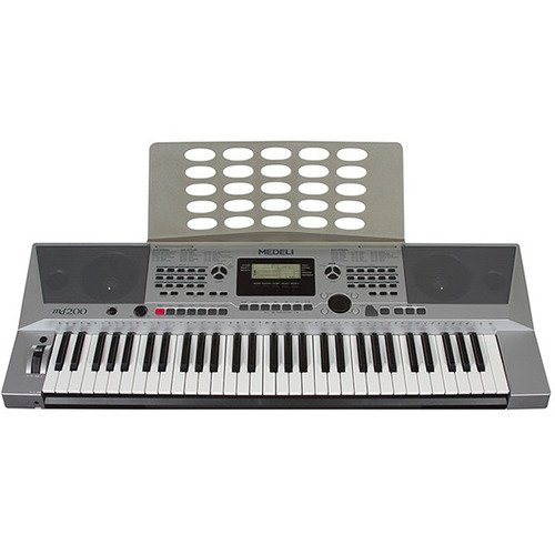Teclado Medeli 61 Teclas Sensitivas Multi Funções Md200