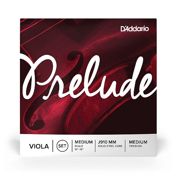 Encordoamento Viola De Arco D Addario Prelude J910 MM