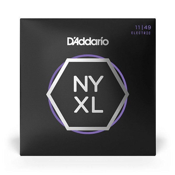 Encordoamento Para Guitarra 11-49 D Addario NYXL1149