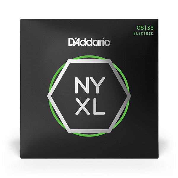 Encordoamento Para Guitarra 08-38 D Addario NYXL0838