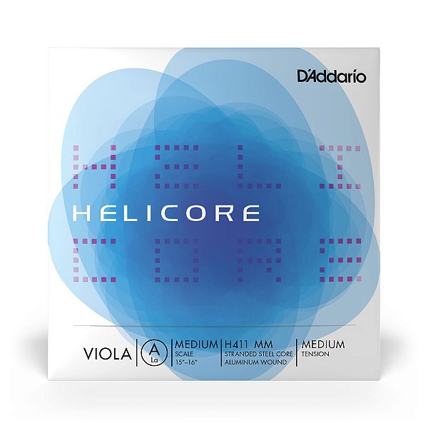 Corda Avulsa Para Viola De Arco LÁ D Addario Helicore H411MM