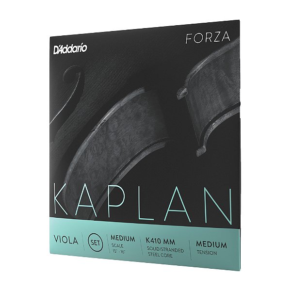 Encordoamento Viola De Arco DAddario Kaplan Forza K410 MM
