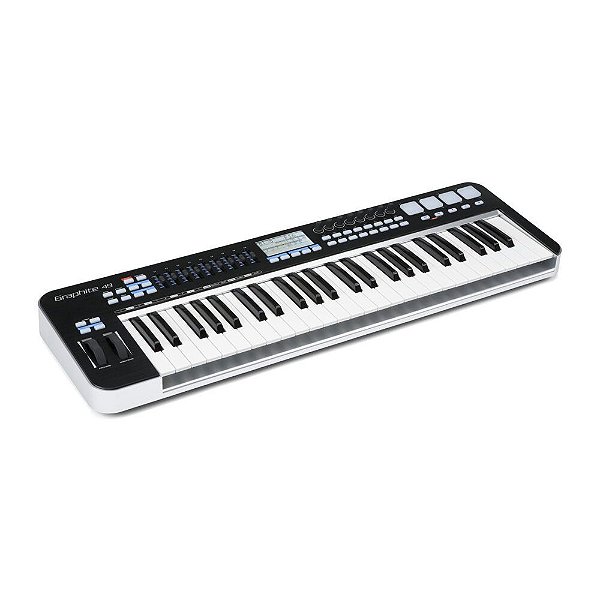 Controlador Midi USB 49 Teclas Samson Graphite 49 SAKGR49