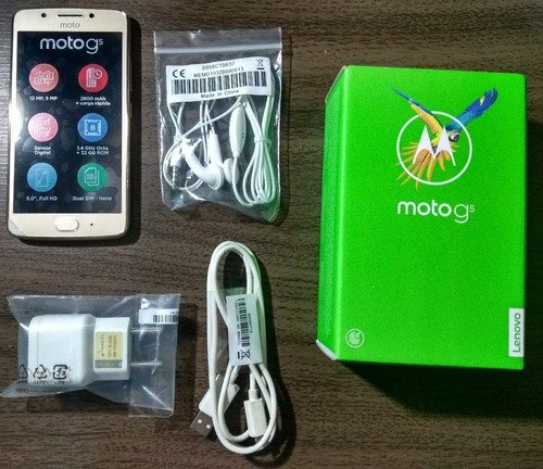 Smartphone Completo Motorola Moto G5 Dual Chip Xt1792 16gb